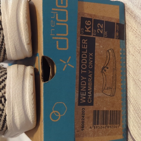 Hey Dude Wendy Toddler Chambray - Onyx - Picture 7 of 7